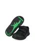 ToeZone Boys Black Dex Vegan Dinosaur School Shoe (Younger 8- Older 2) - 13 Infants Image 1
