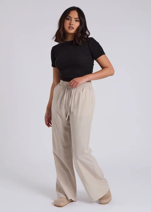Urban Bliss Stone Drawstring Wide Leg Trousers - 8 Image 2