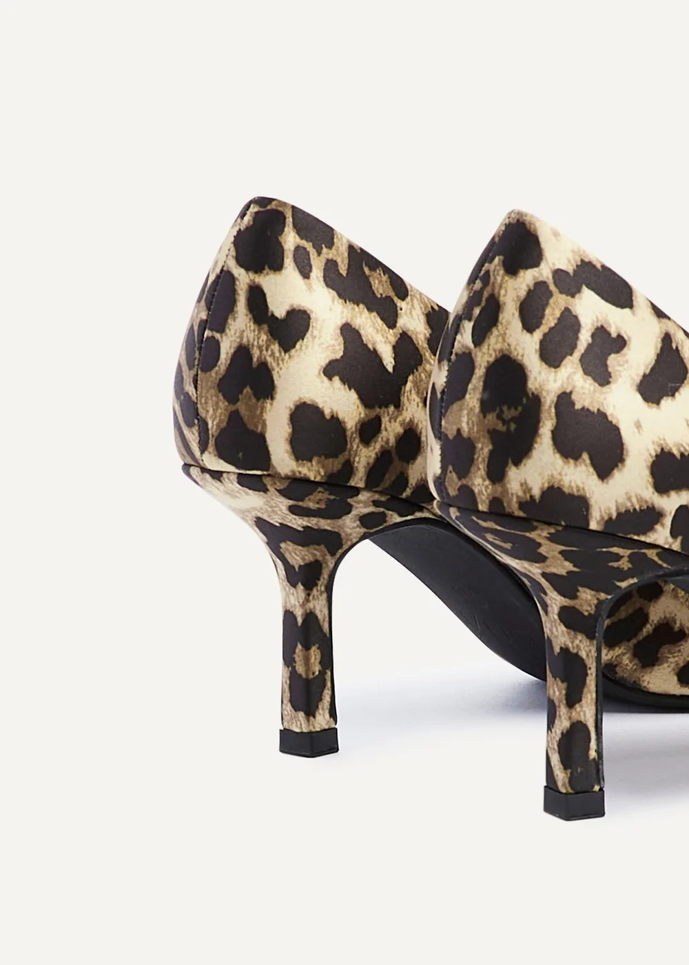 Linzi Multi Kat Leopard Print Scuba Court Heel - 3 Image 4