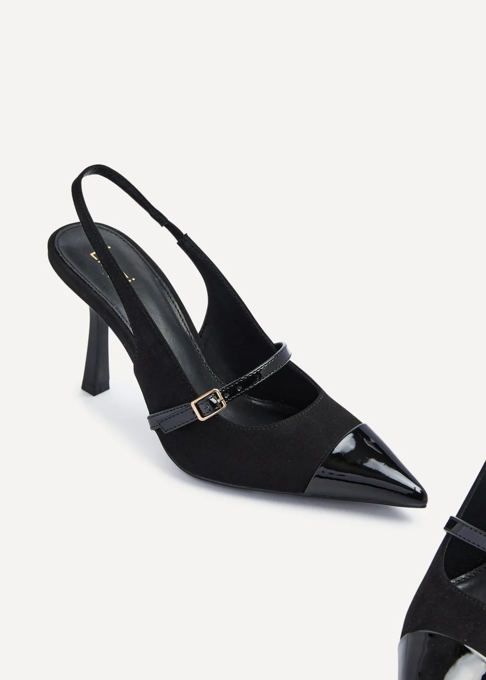 Linzi Maze Black Slingback Court Heel - 3 Image 4