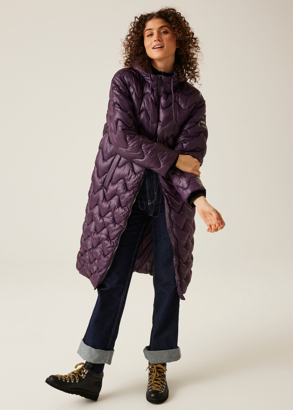 Regatta Deep Plum Cambrie II Quilted Jacket - 10 Image 4