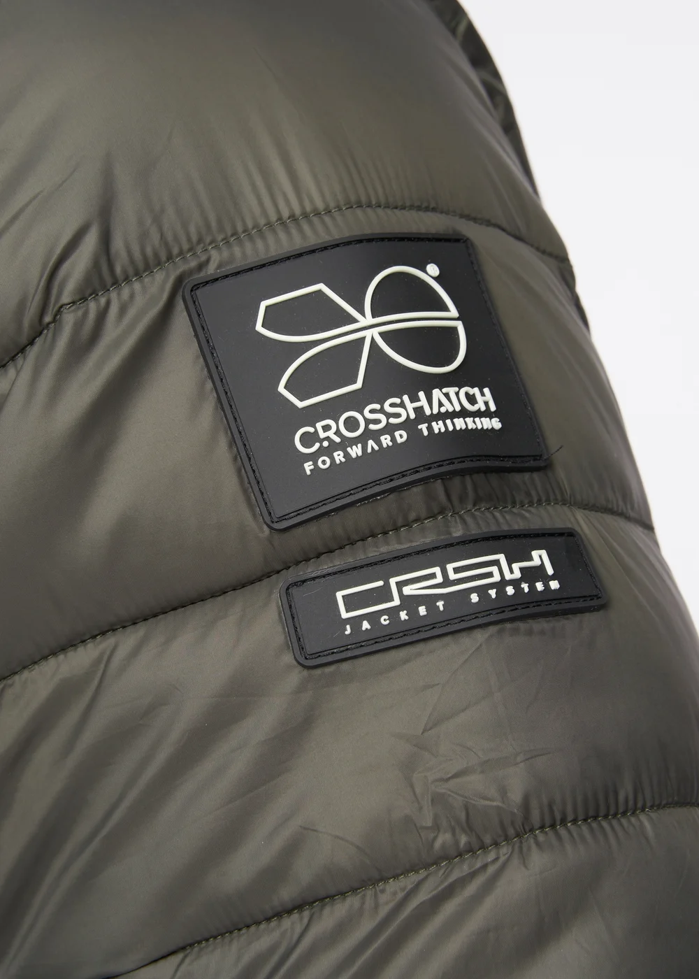 Crosshatch Olive Gattering MVE Jacket - M Image 6