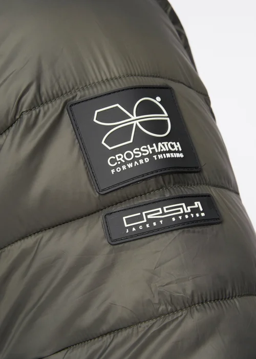 Crosshatch Olive Gattering MVE Jacket - M Image 6