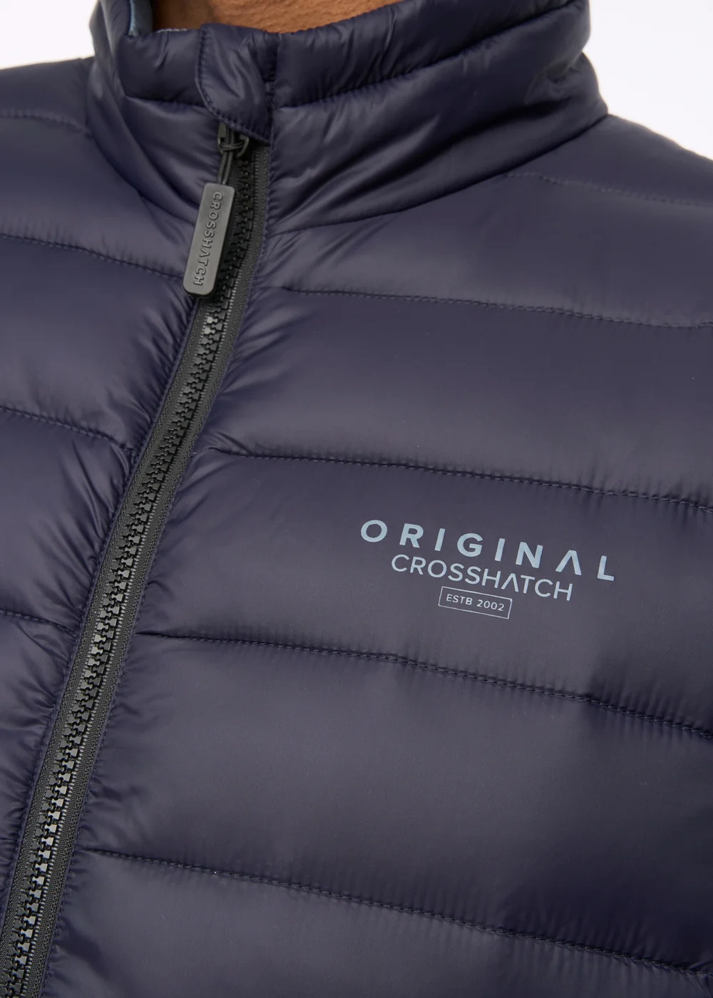 Crosshatch Dark Navy Gattering MVE Gilet - M Image 5
