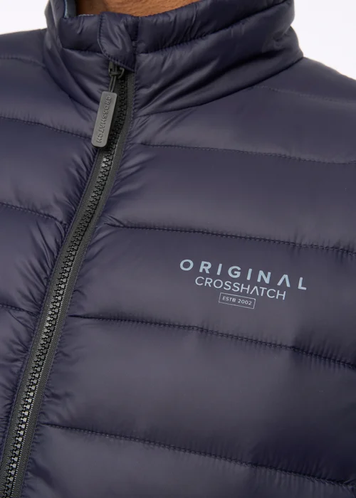 Crosshatch Dark Navy Gattering MVE Gilet - M Image 5
