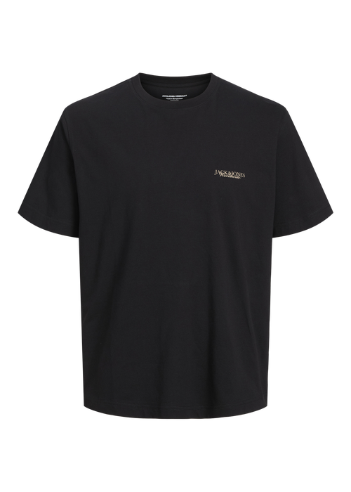 Jack & Jones Boys Black Boston T-Shirt (8-16yrs) - 8 Yrs Image 1