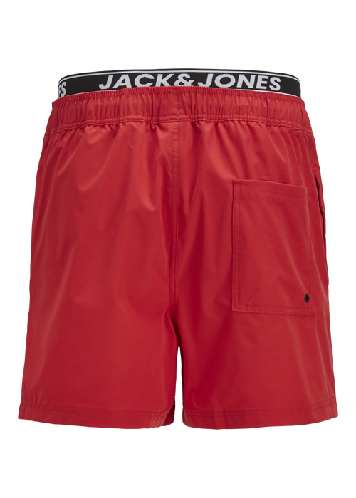 Jack & Jones Jnr Red Swim Shorts - 8 Yrs Image 5