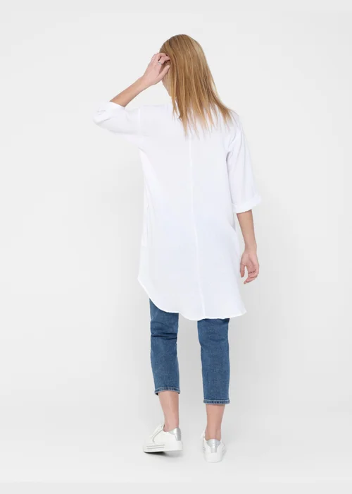 JDY White Shirt Dress - 8 Image 2
