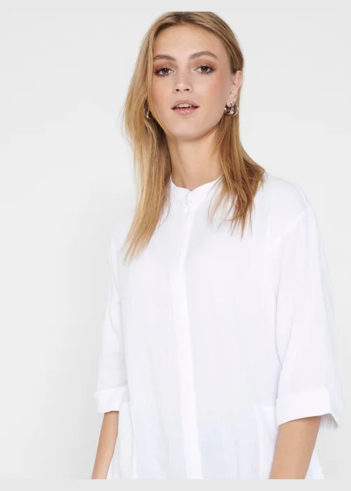 JDY White Shirt Dress - 8 Image 4