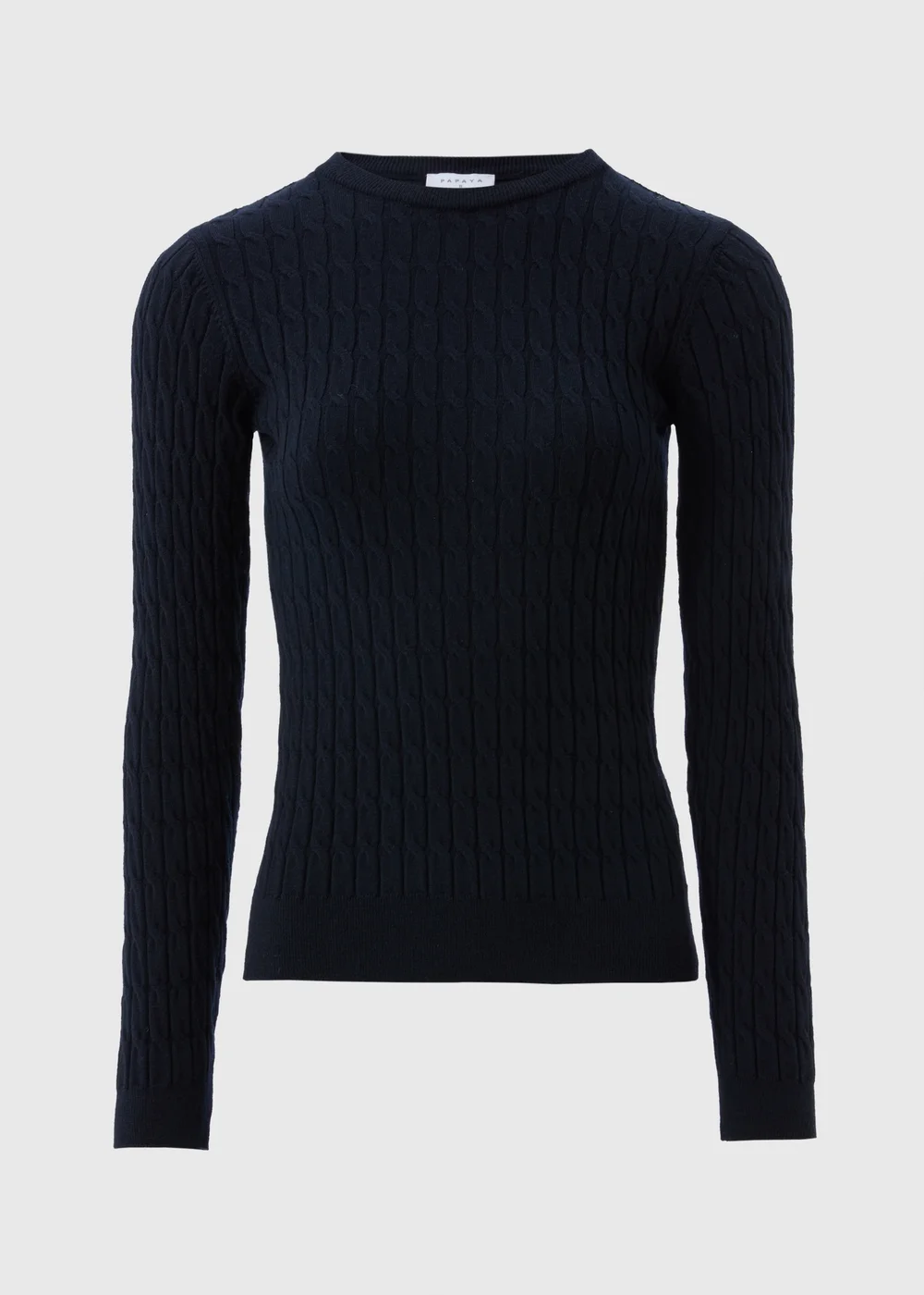 Navy Baby Cable Jumper - 8 Image 4