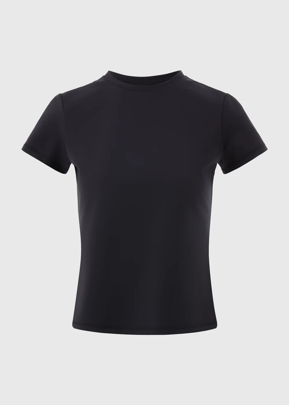 Souluxe Black Fitted Short Sleeve T-Shirt - 8 Image 4