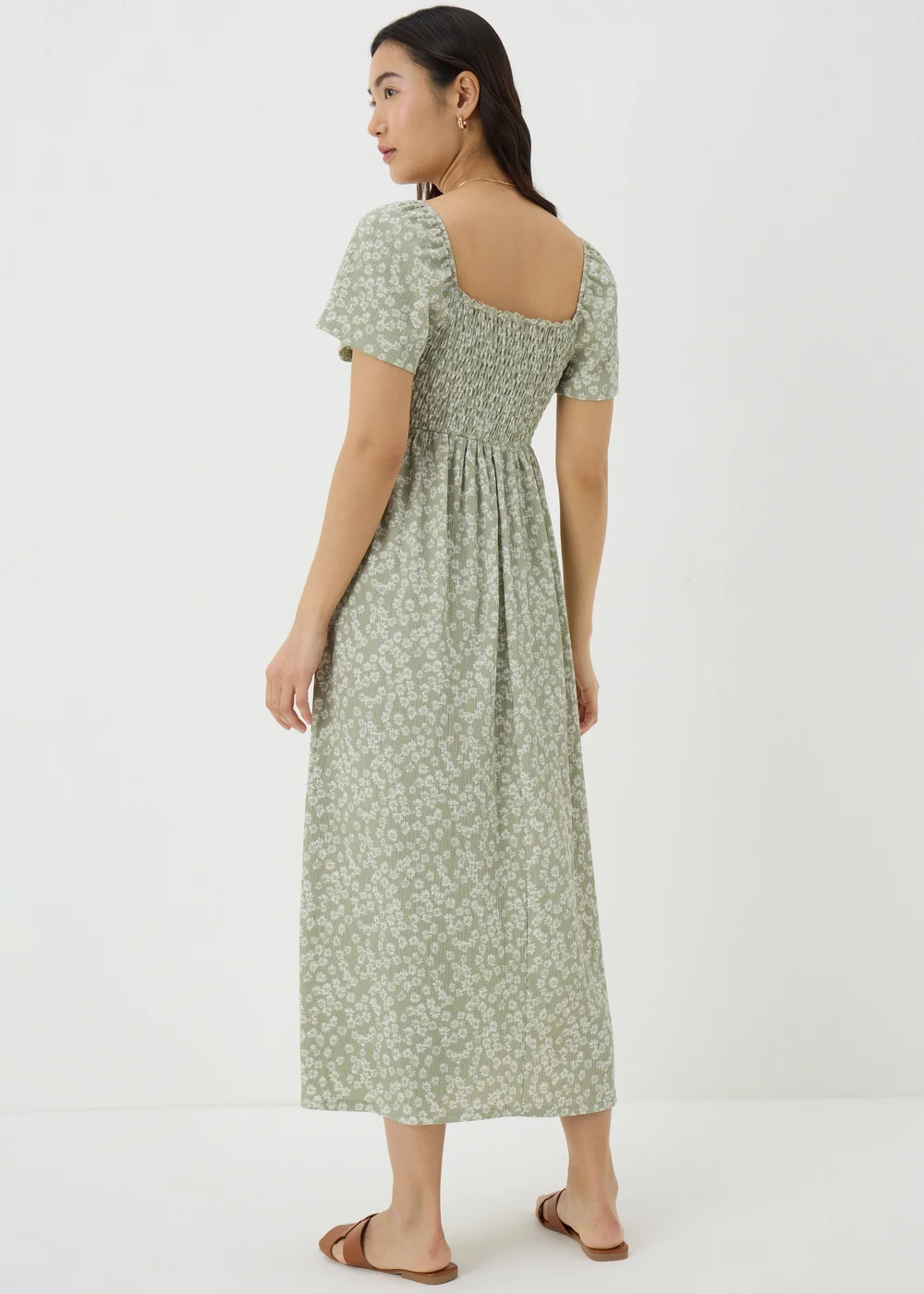 sage green ditsy floral dress Find Your Well Sage Green Ditsy Floral Dress Shop the Mint