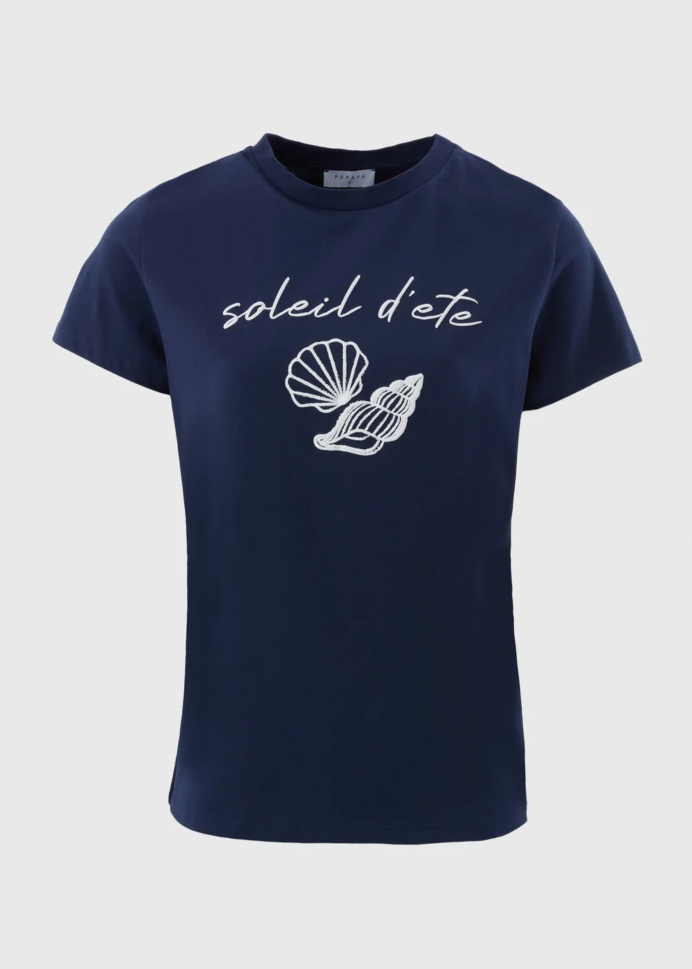 Navy Shells Soleil D'ete T-Shirt - 8 Image 4