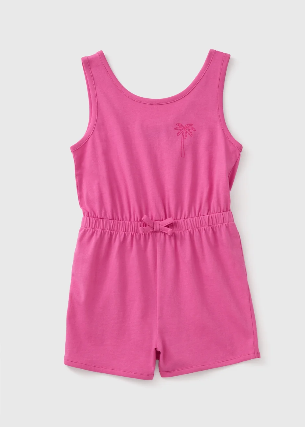 Girls Pink Playsuit (7-15yrs) - 7 Yrs Image 1