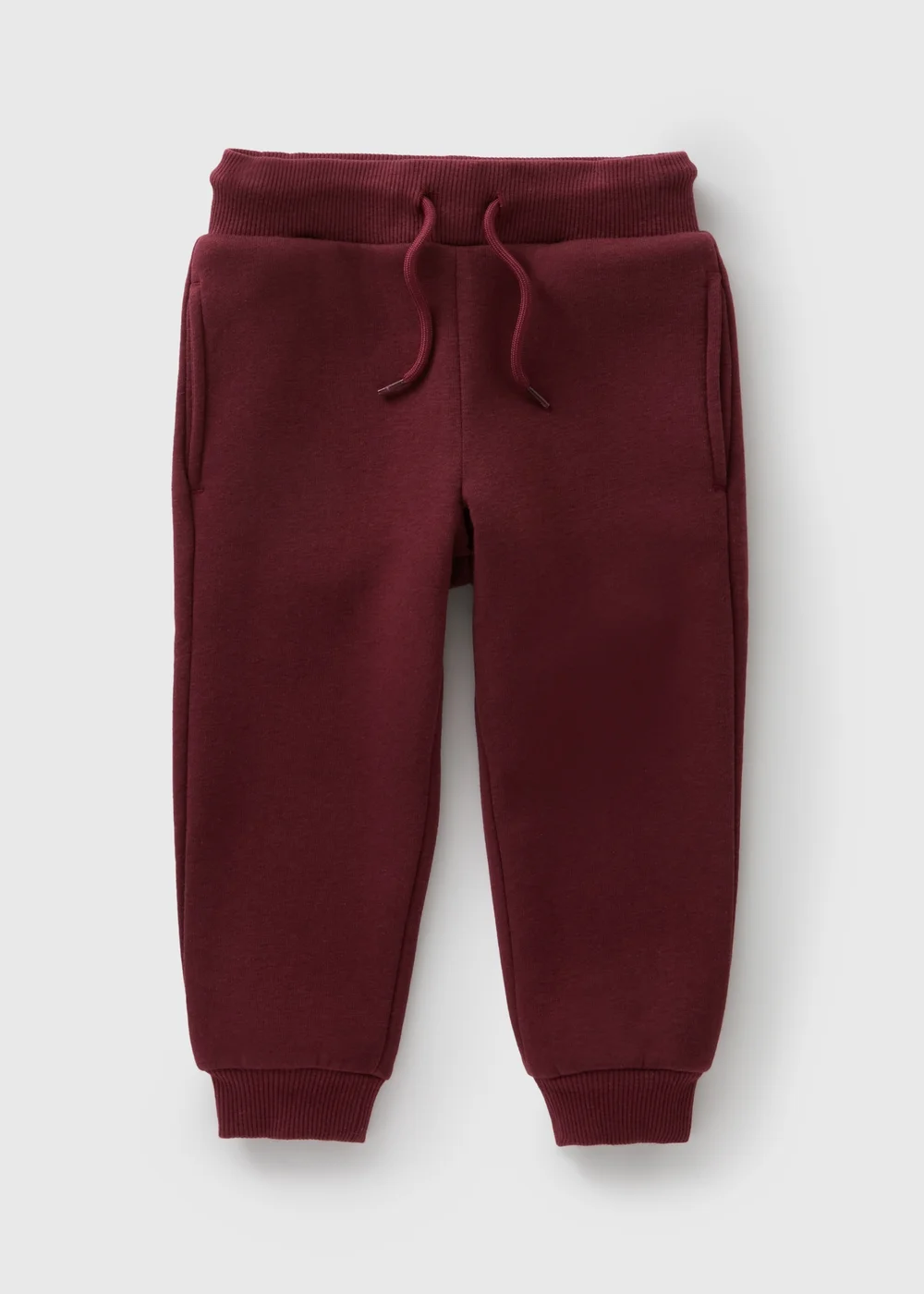 Boys Burgundy Jogging Bottoms (1-7yrs) - 1 half year to 2 Image 1