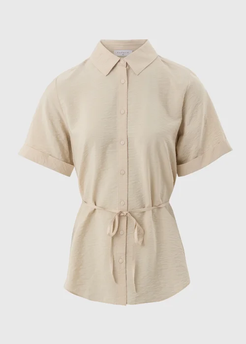 Stone Tie Waist Longline Shirt - 8 Image 3