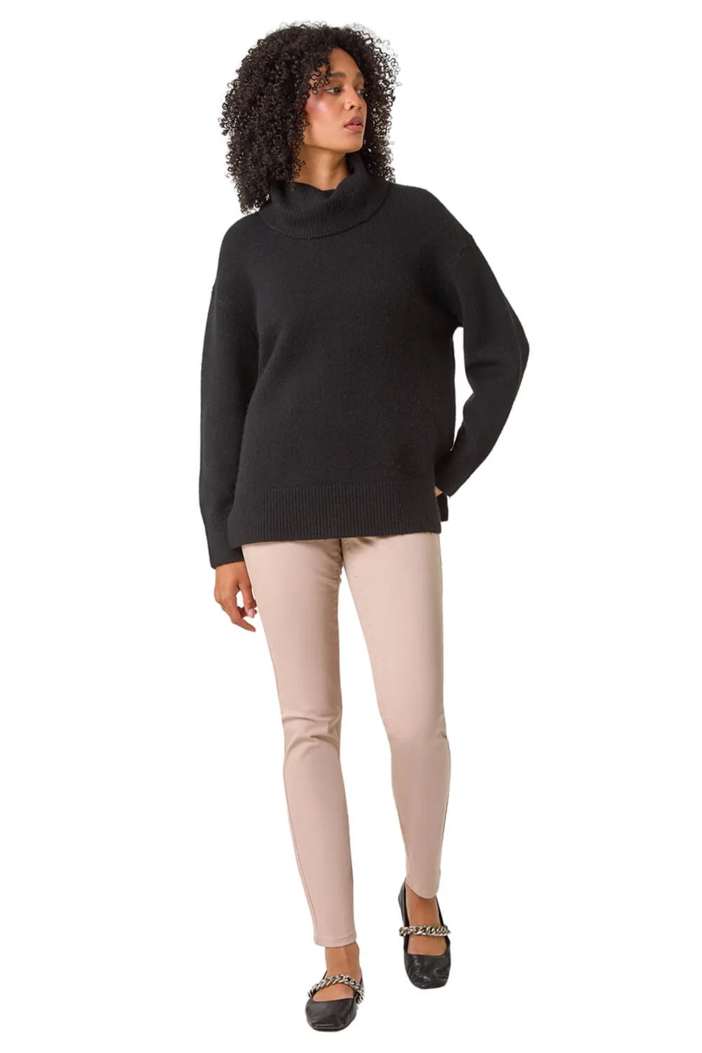 Roman Taupe 31'' Denim Stretch Jegging - 10 Image 2