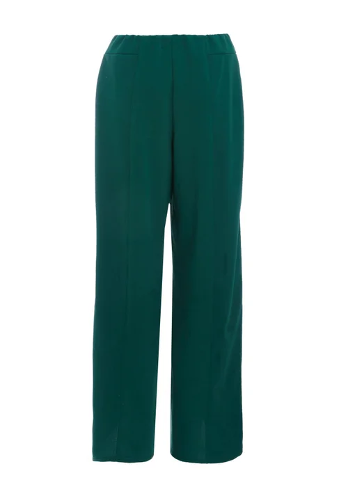 Quiz Green Wide Leg Trousers - 6 Image 5