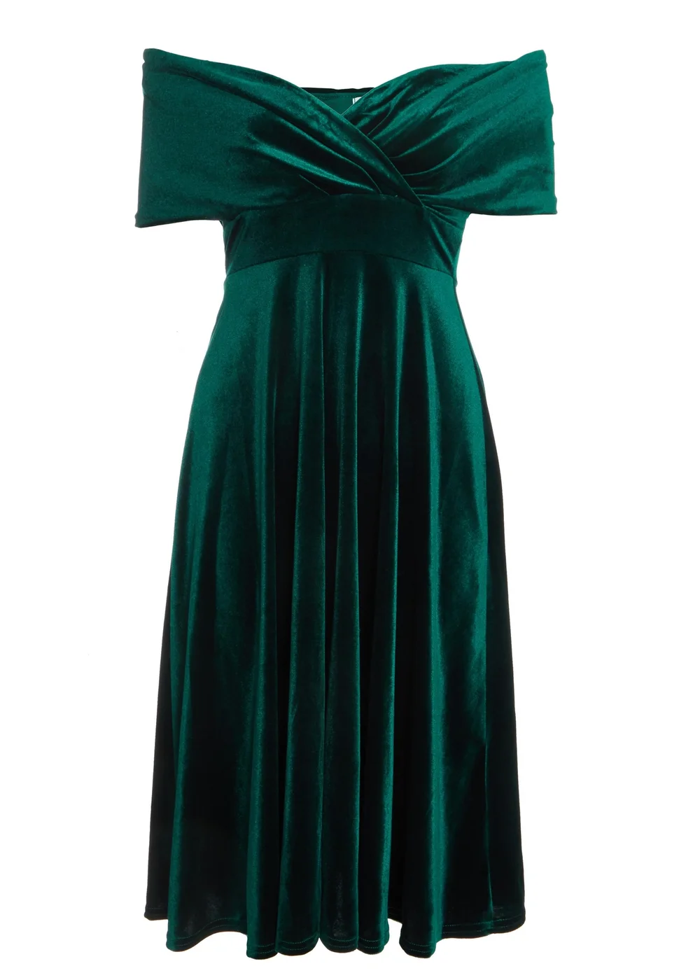 quiz green velvet dress Quiz Green Velvet Cowl Neck Maxi Dress - 6
