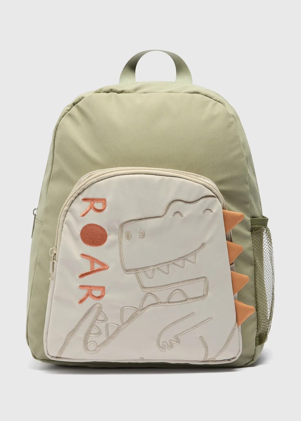 Kids Sage Dinosaur Backpack - One Size Image 1
