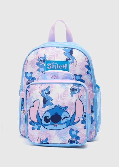 Girls Lilac Stitch Backpack Set - One Size Image 1