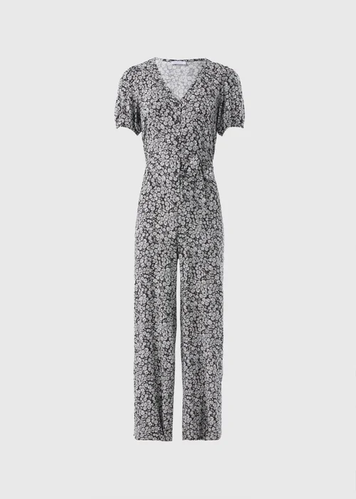Black Floral Jumpsuit - 8 Image 4