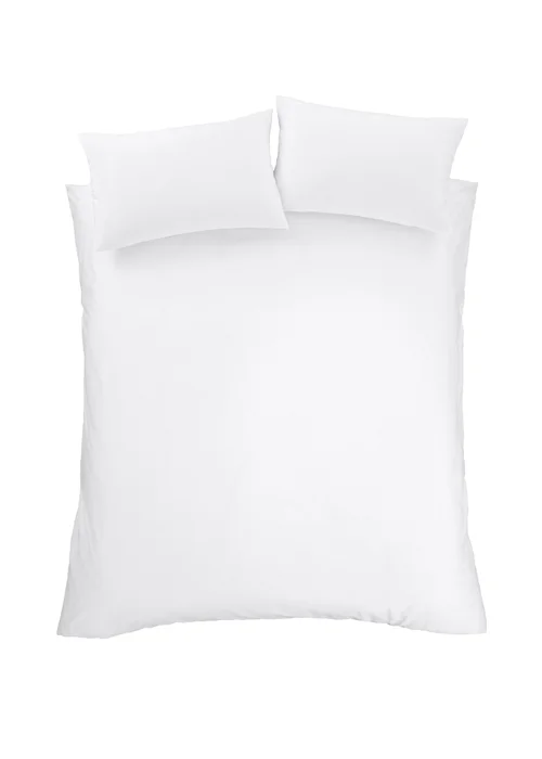Bianca Fine Linens White 180 Thread Count Egyptian Cotton Duvet Set - Double Image 4