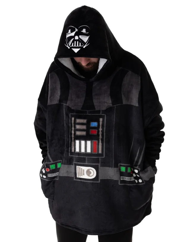 Star Wars Black Darth Vader Blanket Hoodie