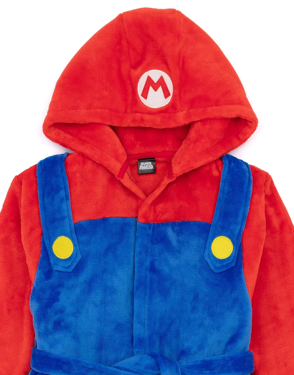 Vanilla Underground Nintendo Super Mario Boys Blue Dress-Up Hooded Bathrobe (3 - 14 Years) - 098 Image 5