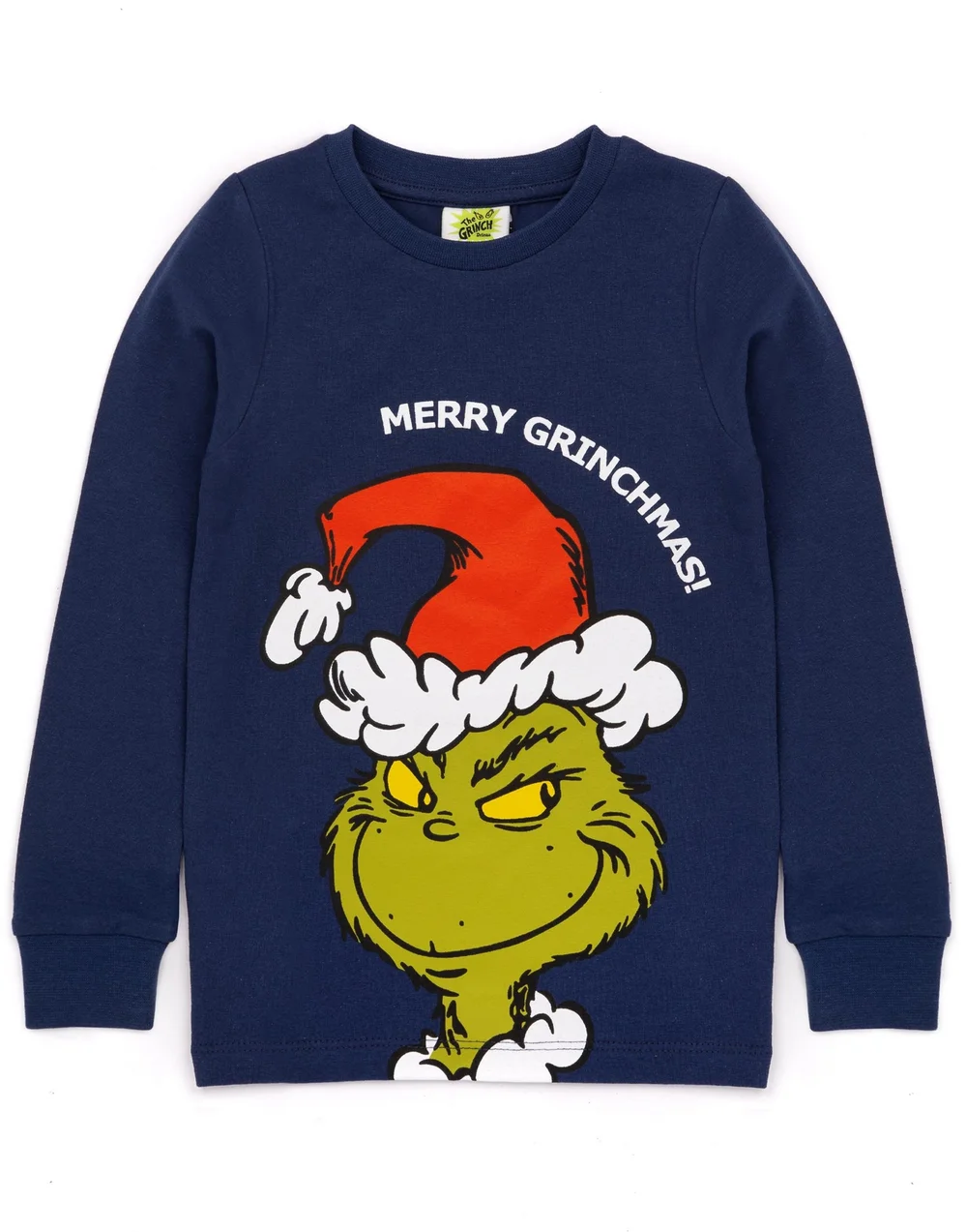 Vanilla Underground The Grinch Boys Blue The Grinch Pyjama Set (2 - 10 Years) - Age 2-3 Years Image 4