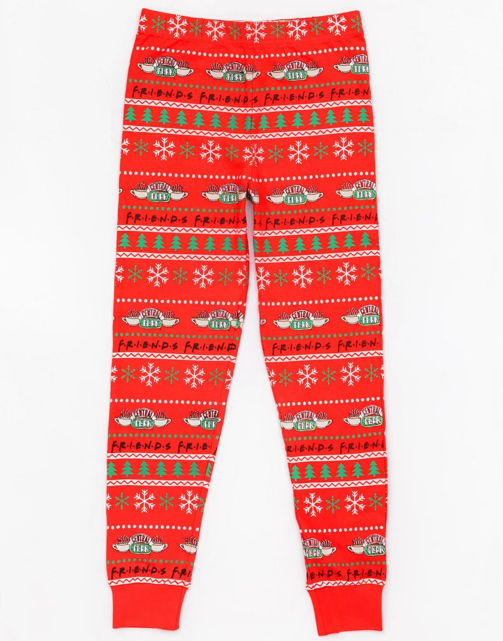 Vanilla Underground Friends Boys Red Logo Long Sleeve Long Leg Pyjama Set (7 - 14 Years) - 098 Image 5