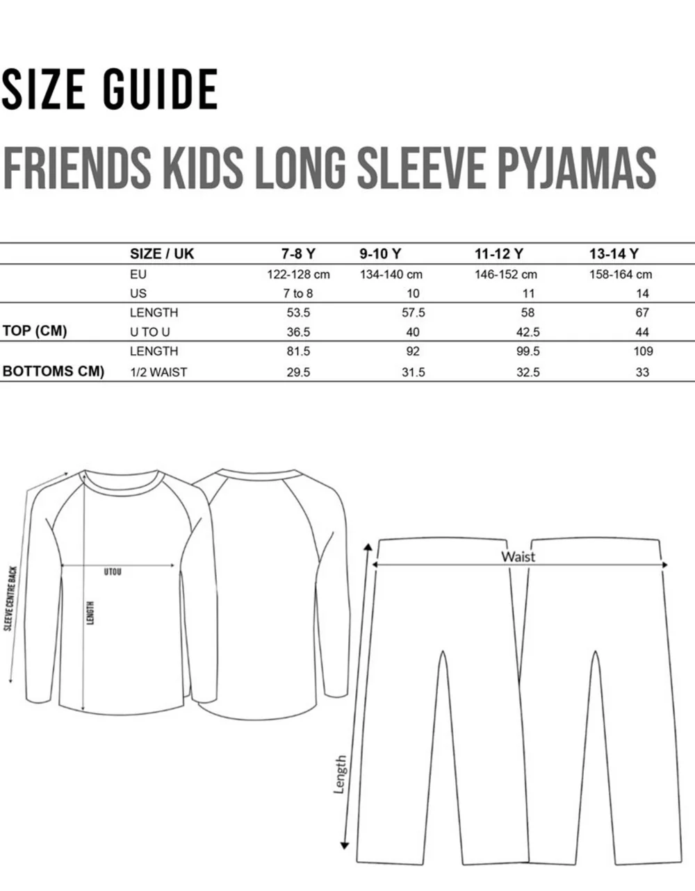Vanilla Underground Friends Boys Red Logo Long Sleeve Long Leg Pyjama Set (7 - 14 Years) - 098 Image 6