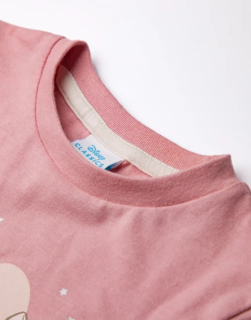 Disney Girls Pink Sleeping In Pyjama Set (1 - 8 Years) - Age 7-8 Years Image 5