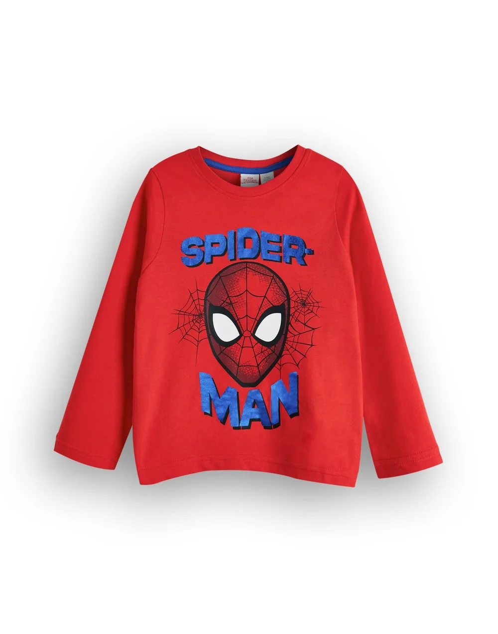 Vanilla Underground Marvel Boys Blue Spider Man front Print Pyjama Set (2 - 8 Years) - Age 4-5 Years Image 2