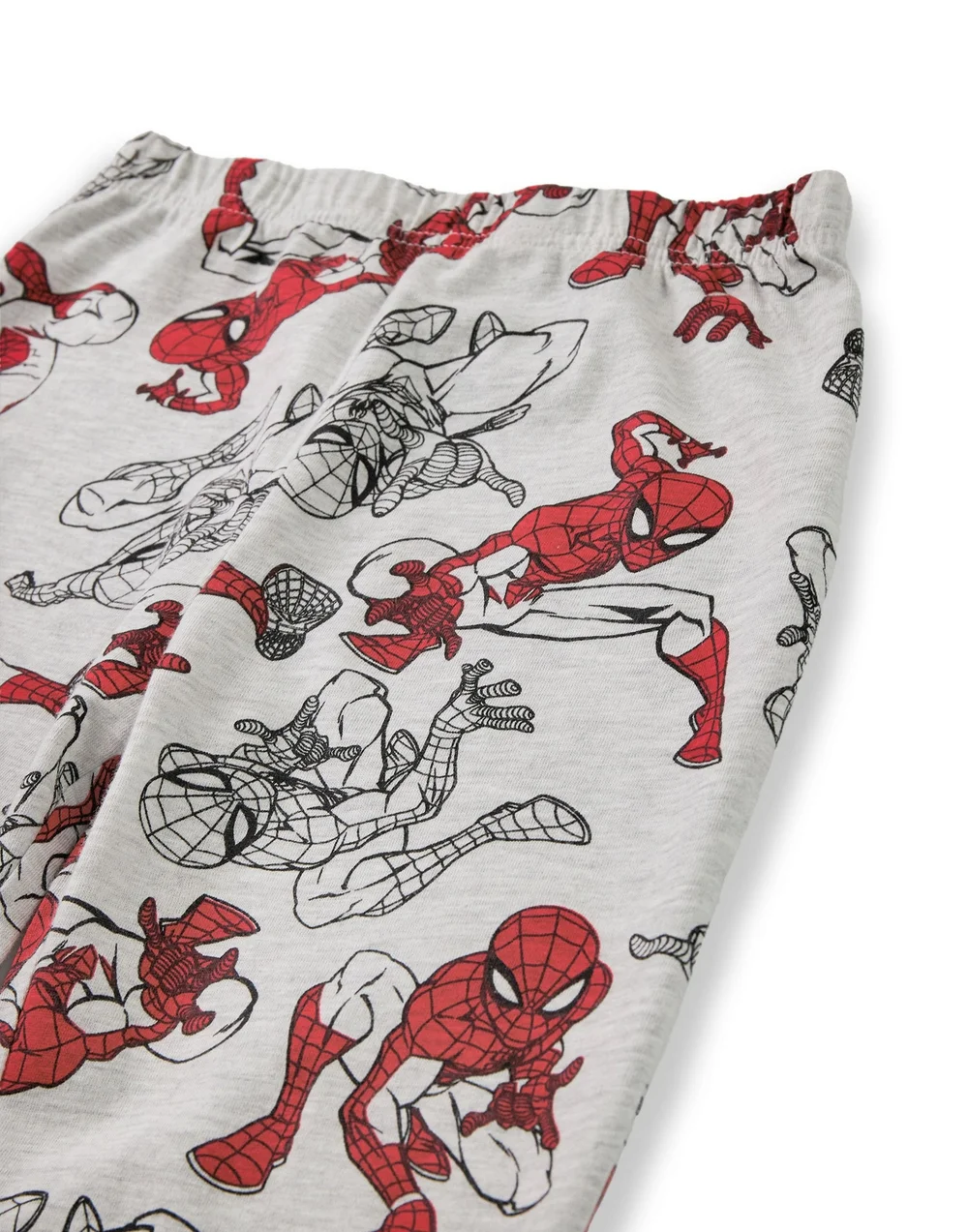 Vanilla Underground Marvel Boys Grey SpiderMan Long Sleeve Long Leg Pyjama Set (2 - 8 Years) - Age 6-7 Years Image 5
