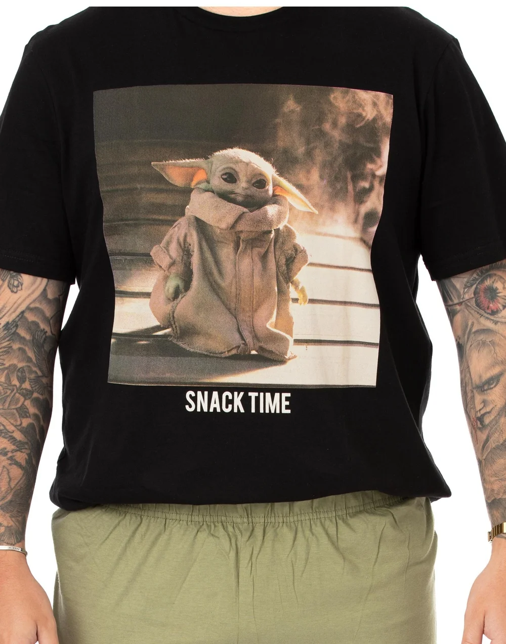 Star Wars Black Grogu Pyjama Set - Small Image 5