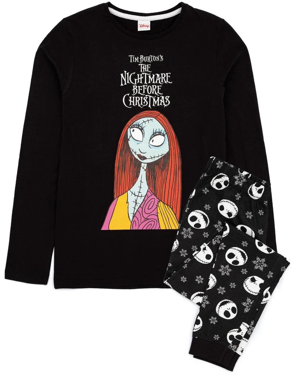 Disney The Nightmare Before Christmas Multicoloured Pyjama Set - Small Image 2
