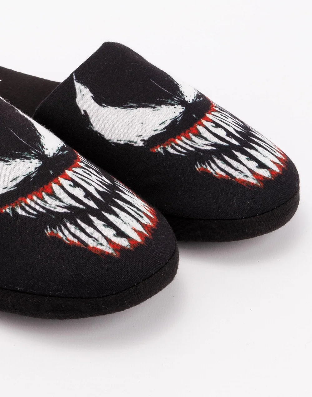 Vanilla Underground Marvel Black Venom Mule Slippers - 7-8 Image 3