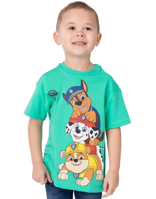 Vanilla Underground Paw Patrol Boys Multicoloured Character Pack of 3 T-Shirts (2 - 7 Years) - 2-3 Yrs Image 4