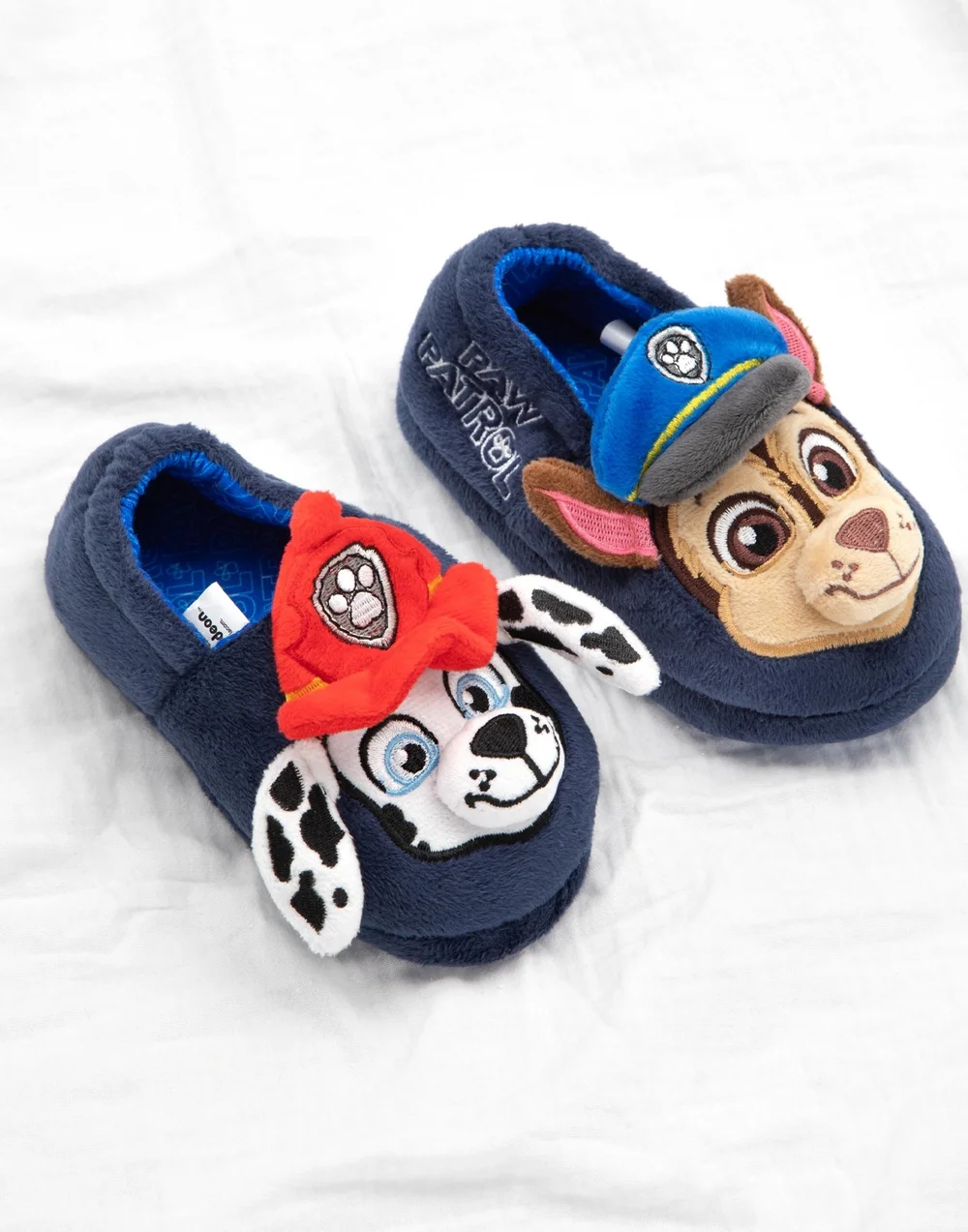 Vanilla Underground Paw Patrol Boys Blue 3D Characters Slip On Loafer Slippers (6 - 12 Younger) - 8 infants Image 2