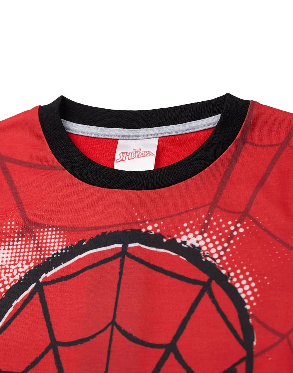 Vanilla Underground Marvel Boys Red Character Face Pyjama Set (2 - 10 Years) - Age 2-3 Years Image 5