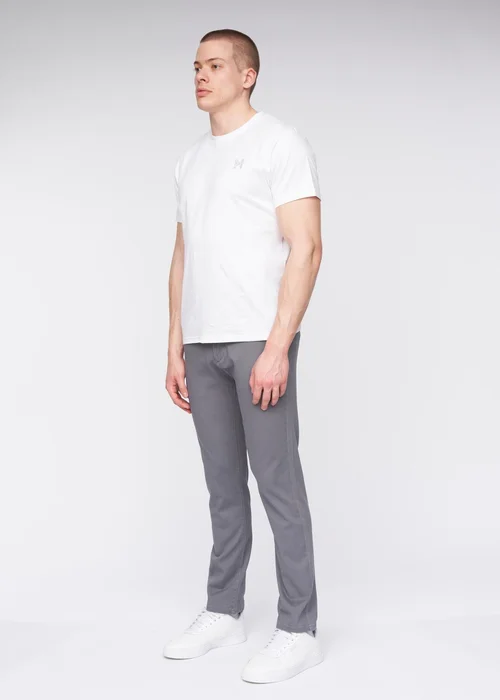 Henleys Grey Visit Chinos - 30/L30 Image 3