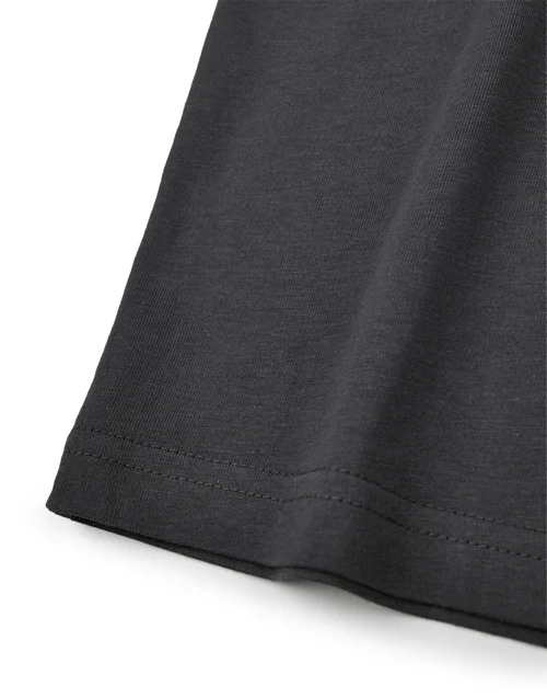 Pusheen Grey Yum Noodles Cropped Short Sleeved T-Shirt - Small Image 4