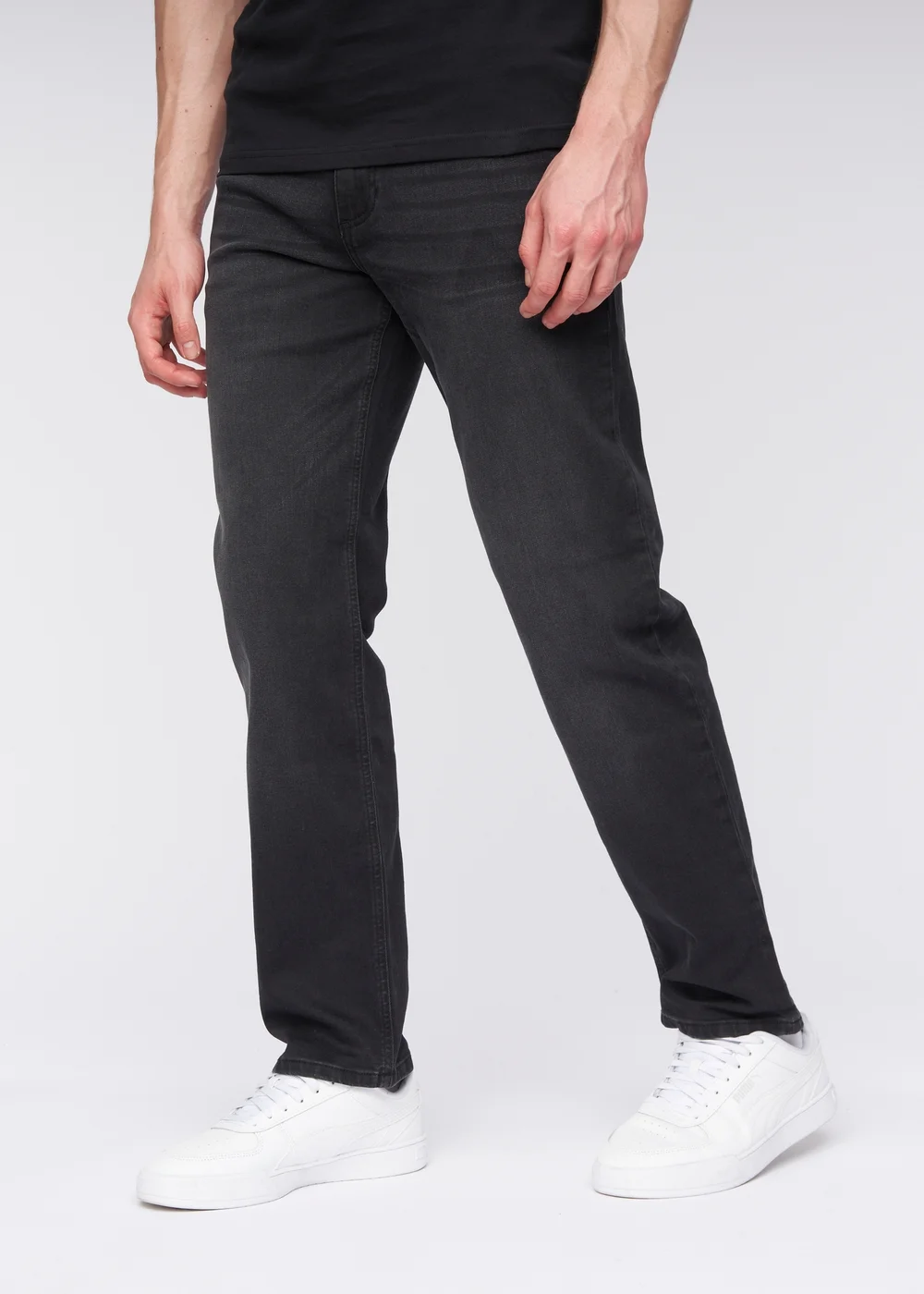Henleys Black Breeze Straight Fit Jeans - 30/L30 Image 2