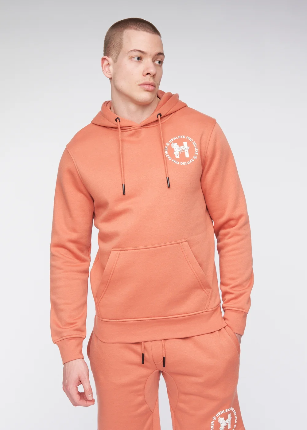 Henleys Red Metafone Hoodie - M Image 3