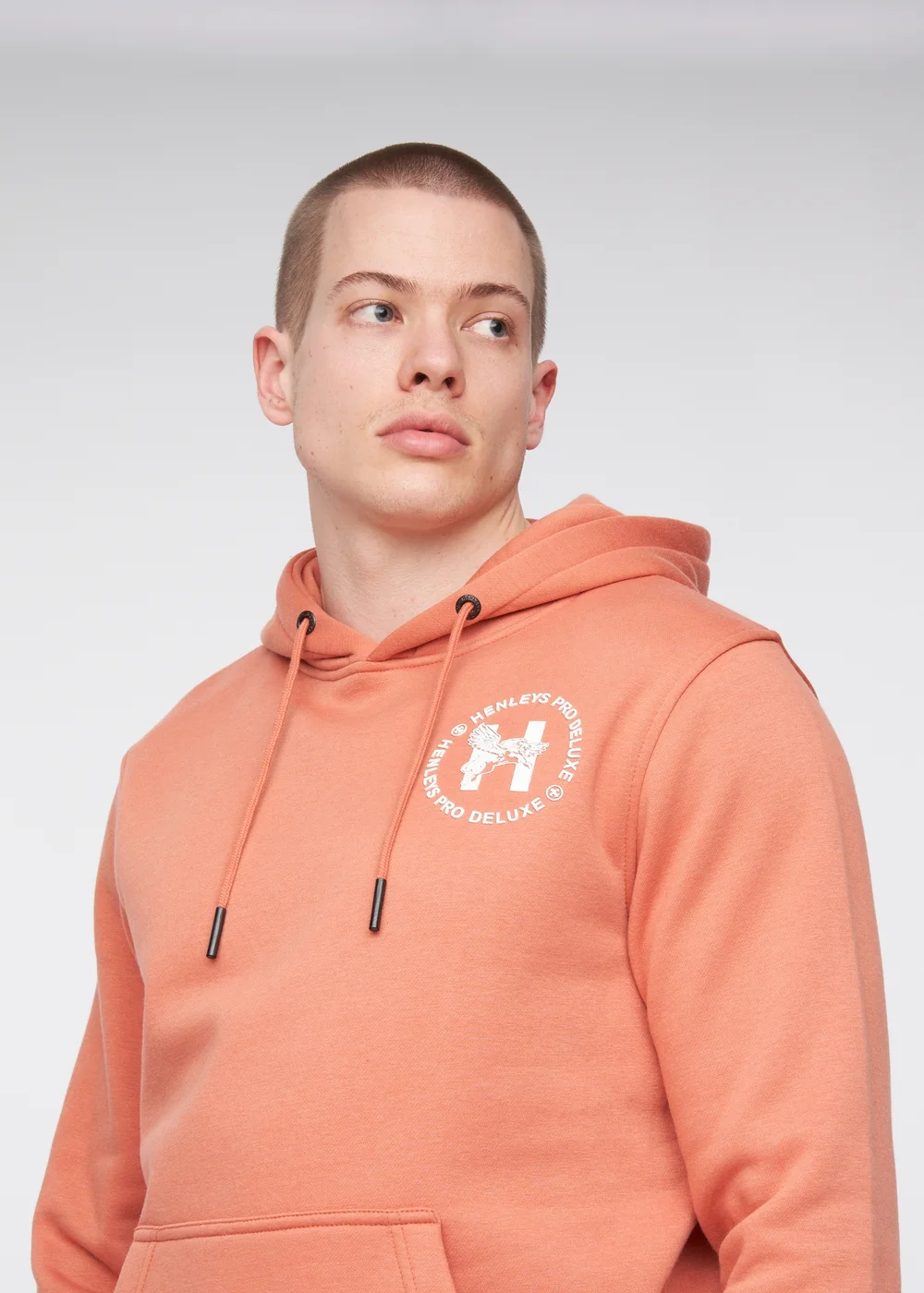 Henleys Red Metafone Hoodie - M Image 4