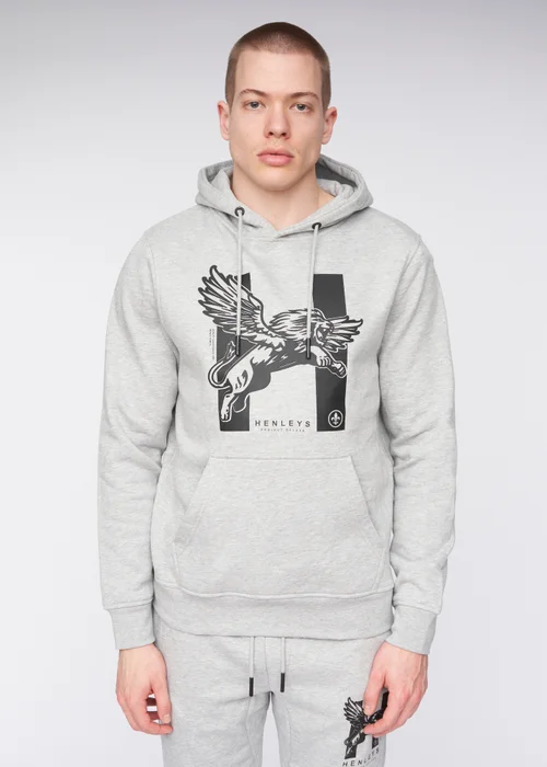 Henleys Grey Curveball Hoodie - M Image 1