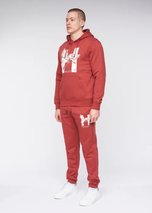 Henleys Red Curveball Hoodie - M Image 5