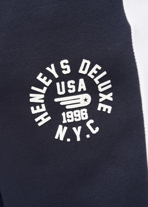 Henleys Navy Calyer Joggers - Medium Image 5