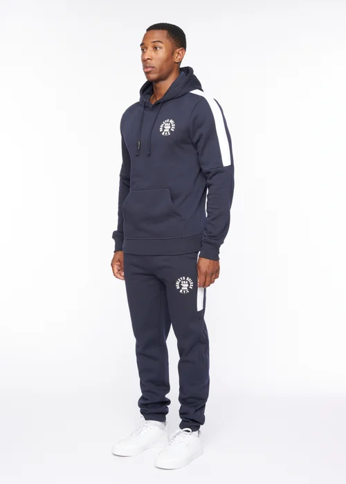 Henleys Navy Calyer Joggers - Medium Image 4